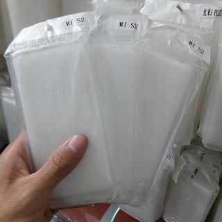 Bộ 3 chiếc ốp lưng cho xiaomi redmi S2 silicon trong suốt siêu mỏng(loại tốt)