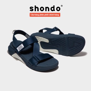 Giày Sandals SHONDO F7 Racing Chính Hãng - Mã F7R3535 Màu Xanh Đen