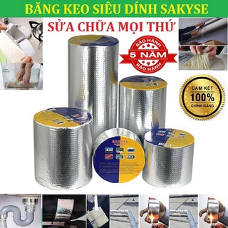 Băng Keo Chống Thấm Nhật Bản Sakyse chống thấm dột tường nhà mái tôn khe nứt trần nha siêu bền dính chắc