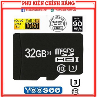 Thẻ nhớ 32GB tốc độ cao chuyên dụng cho camera,điện thoại, loa đài
