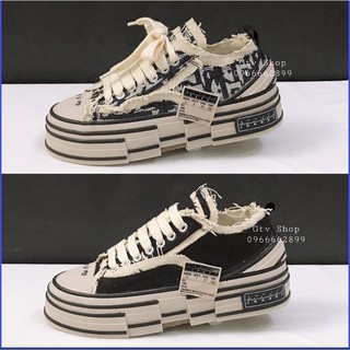 [FULL BOX - FULL BILL, Tặng Tất or Dây lụa] Giày sneaker ĐẾ GỖ XVessel phiên bản rách CV 1970s.  .