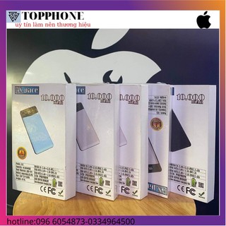 Pin dự phòng 5S PACE 10000Amh 2 cổng sạc có hiển thị % pin điện tử