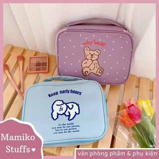 TÚI ĐỰNG MỸ PHẨM, TRANG ĐIỂM SIÊU TO SIÊU XINH (3 MẪU)
