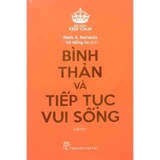 Sách - Bình thản và tiếp tục vui sống (TR)
