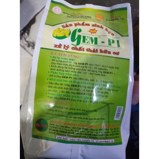 men vi sinh xử  lý chất thải hữu  cơ bịt 1kg