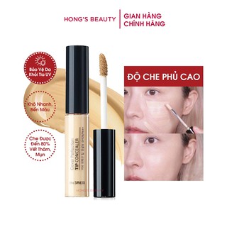 Kem che khuyết điểm The Saem Cover Perfection Tip Concealer che phủ cao - HONGS BEAUTY