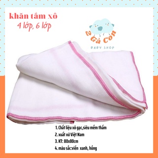 khăn tắm cho bé, Khăn xô tắm trẻ em xuất nhật 4L,6L 2Gaconshop