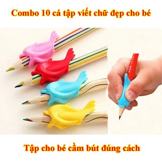 Combo 10 cá tập viết chữ đẹp, giúp bé cầm bút đúng cách - Dụng cụ học tập cho bé