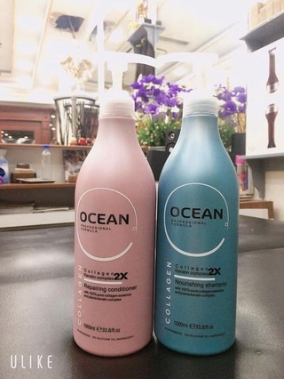 [Siêu Sale] [Chính hãng] DG-001 Bộ đôi dầu gội dầu xả OCEAN COLLAGEN 2X  siêu mềm mượt 1000ml