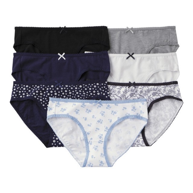 Set 7 Quần Lót Nữ Dáng Shorts Cotton Mềm Co Giãn – Combo 7 Màu Mặc Hàng Ngày