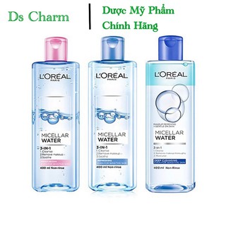 Nước tẩy trang Loreal 3 in 1 không cồn