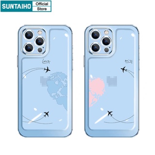 Ốp lưng iphone Ốp điện thoại SUNTAIHO TPU hình trái tim đơn giản thích hợp cho iPhone 11 Pro 13Pro Max 12 Pro Max Xs Max Xs XR 7 8+