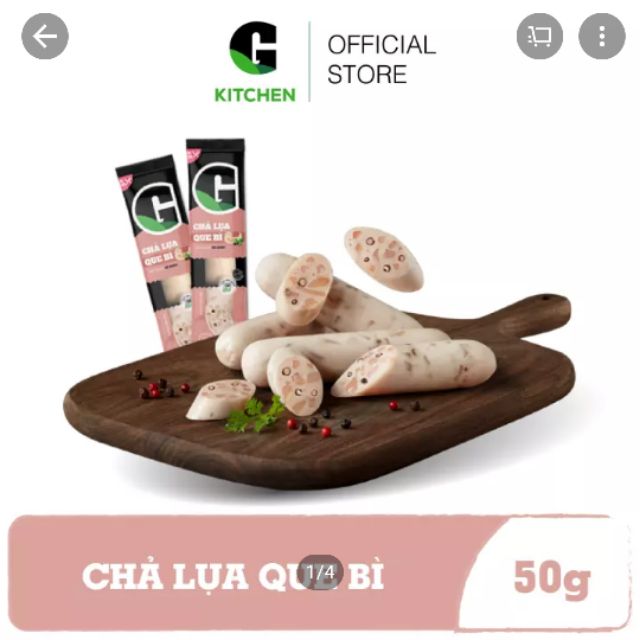 CHẢ LỤA QUE BÌ G 50G