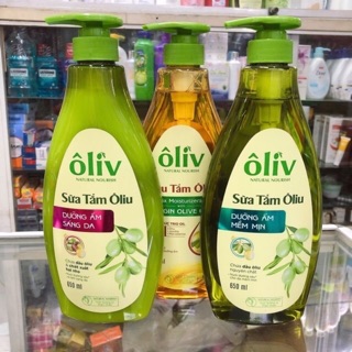 Dầu tắm dưỡng da Oliu  Oliv Natural Nourish Virgin Olive Oil
