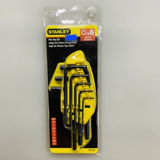 Bộ lục giác hệ mét STANLEY 69-251
