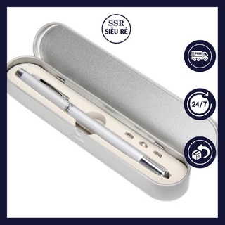 Bút Trình Chiếu SSR 4in1 Hộp Inox Sang Trọng, Bút Laser (LA2939)