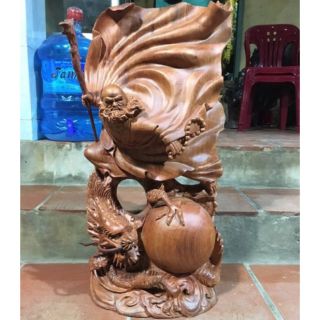 Tượng Đạt Ma sư tổ Gỗ Hương
