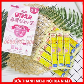 [BÁN LẺ] Sữa Meiji Thanh 27gr Số 0 - Meiji Thanh Nội Địa Nhật
