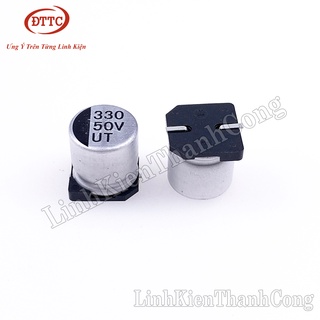 Tụ Nhôm 330uF 50V 10x10.2mm