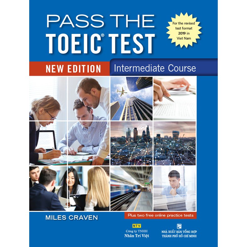 Sách - Pass the TOEIC Test - Intermediate Course - New edition - 2019 format
