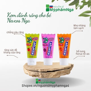 Kem đánh răng cho bé Nevcos Nga từ 1-6 tuổi - Kem đáng răng trẻ em Nga