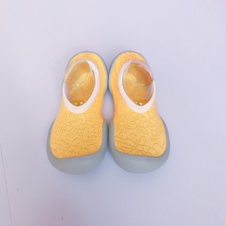 [Chính hãng Ggomoosin] Giày tập đi cho bé cưng Flat new yellow