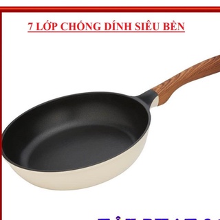 CHẢO ĐÚC ĐÁY TỪ hàn quốc, CHỐNG DÍNH, 7 LỚP Green Cook GCP03 đủ size