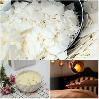9293nguyenlieu - [Gói dùng thử 20gram làm Nến Handmade] SÁP NẾN ĐẬU NÀNH tự nhiên - 9293store
