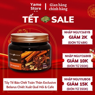Tẩy Tế Bào Chết Toàn Thân Exclusive  Belarus Chiết Xuất Quế Hồi &amp; Cafe