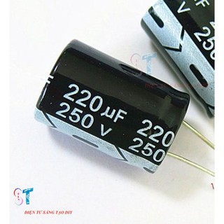 BỘ 2 TỤ HÓA 220UF 250V