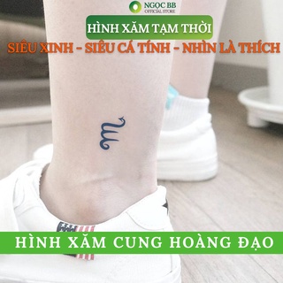 Hình Xăm 15 Ngày, Mẫu Cung Bọ Cạp, Chống Nước, Không Hoen Mực