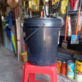 THÙNG BÊ LỚN -XÔ NHỰA -XÔ NƯỚC, VỎ SƠN,XÔ THỢ HỒ LOẠI DÀY TỐT 18 LÍT(KHÔNG CÓ NẮP)