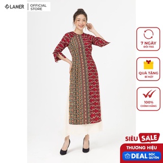 Áo dài cách tân nữ tay xẻ LAMER L61A19Q059 (Áo dài không kèm quần)