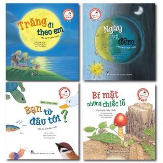 [Mã LIFEMALL995 giảm 10% đơn 99K] Bộ sách Little Scientist - Bé khám phá khoa học (4 cuốn)