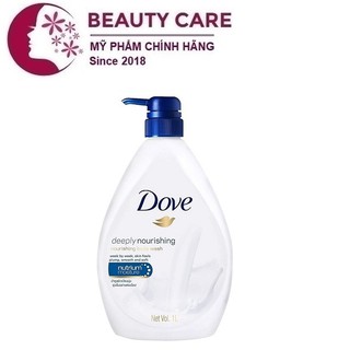 Sữa Tắm Dưỡng Ẩm Chuyên Sâu DOVE Deeply Nourishing Body Wash 1L (Thái Lan)