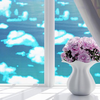 Cuộn 3m dán kính mây xanh khổ rộng 60cm ( đọc kỹ thông tin sản phẩm)
