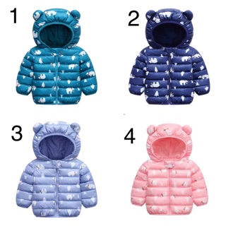 Áo phao tai gấu siêu nhẹ có hoạ tiết 8-18kg