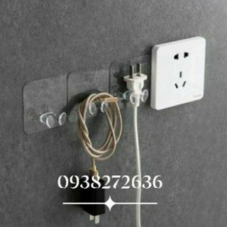 Gọn Gàng Nhà Cửa Với Móc Dán Tường Treo Phích Cắm Tiện Dụng An Toàn