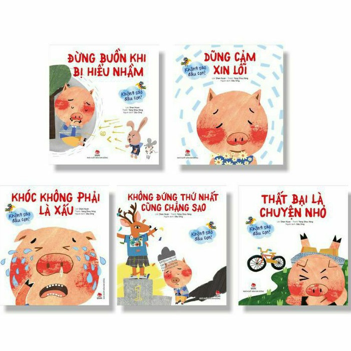 Sách - Không sao đâu con (Trọn bộ 5 cuốn )