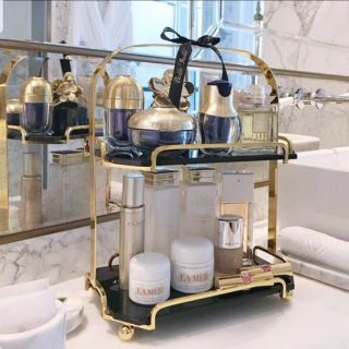 [CÓ SẴN]Giá BELLE YALLE 2 tầng decor sang chảnh bằng kim loại