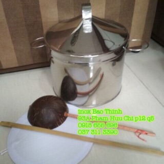 Nồi tráng bánh cuốn,bánh ướt chuyên nghiệp (phi 28 --40cm)