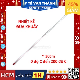 ✅ Nhiệt Kế Thủy Ngân 200 Độ | Đo Nhiệt Độ &amp; Khuấy Sáp Làm Nến -VT0897