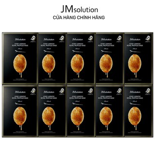 Combo 10 Mặt Nạ Săn Chắc Da Jmsolution Honey Luminous Royal Propolis Mask 30ml x 10