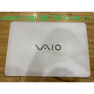 Thay Vỏ Mặt A Laptop Sony Vaio SVF142 SVF143 SVF141 SVF142C29L SVF142C29M SVF142A29W Màu Trắng Loại Không Cảm Ứng