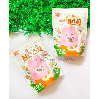 DATE 11/2022 Bánh gạo lứt hữu cơ Bebedang hình que (Trên 6 tháng)