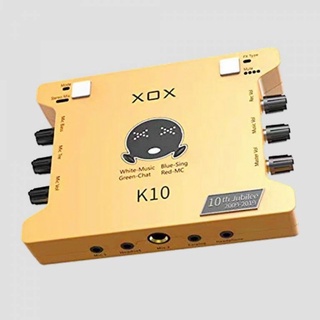 Suond Card LIVESTREAM XOX K10 BẢN 2020