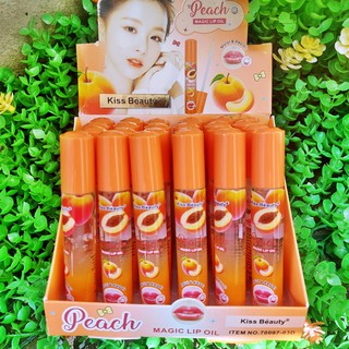 Son dưỡng bóng hồng môi Kiss beauty Đào 70097 – HUKB418