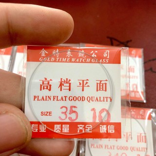Mặt Kính Thường Dày 1mm Thay Cho Các Loại Đồng Hồ Đeo Tay Size Lớn