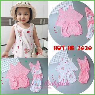 Đồ Bộ Cho Bé Gái Họa Tiết Đáng Yêu [ SALE GIỜ VÀNG ]