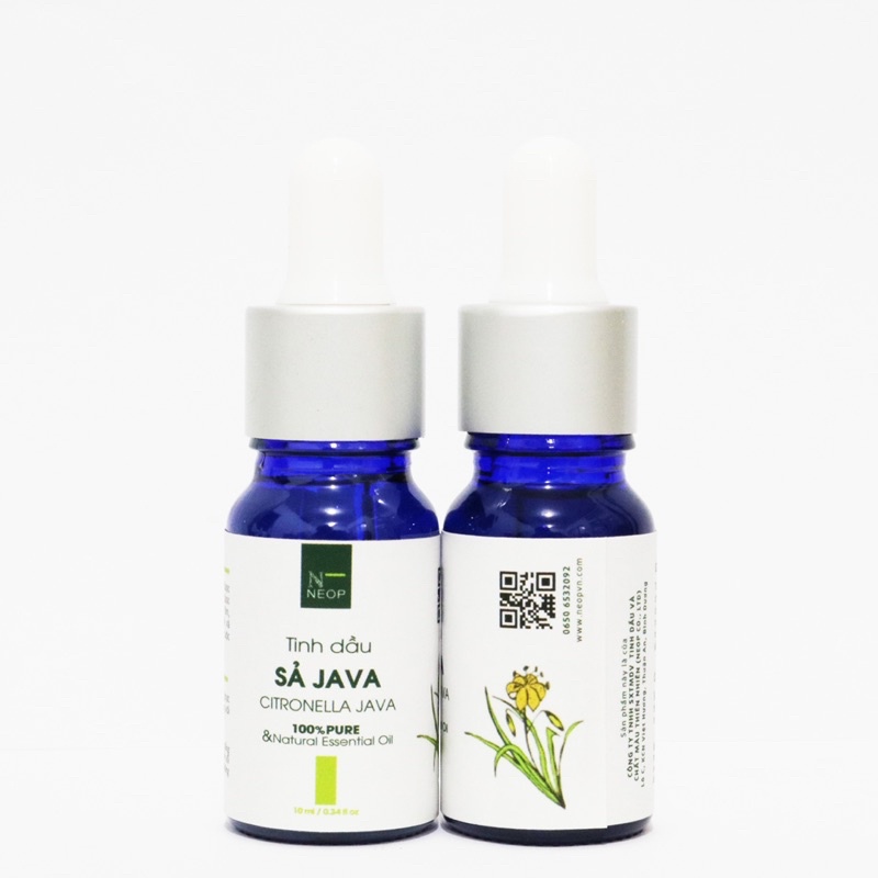 Tinh Dầu Sả Java NEOP 10ml Đuổi Muỗi - Citronella Java Essential Oil